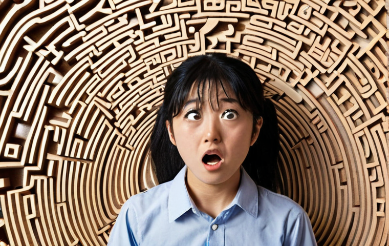 **Image Prompt 1: Navigating Japanese Particles**
A student looking perplexed and slightly frustrated, surrounded by swirling Japanese particles (は, が, を, に, で, へ) written in a playful, maze-like pattern. Books and online resources are scattered around, hinting at the complexity of Japanese grammar. The overall tone is lighthearted but emphasizes the challenge of learning particles. Keywords: Japanese particles, grammar, learning Japanese, confusion, study, language learning.
