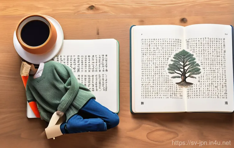 JLPT와 일본어 경시대회 준비법 - **Kanji Unveiled Through Stories:** A bright, indoor scene featuring a young adult (around 18-22 yea...