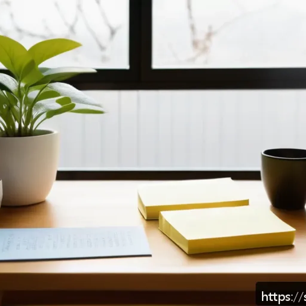 JLPT와 일본어 어휘 확장 학습법 - A cozy Scandinavian home interior scene featuring a young adult studying Japanese vocabulary with a ...