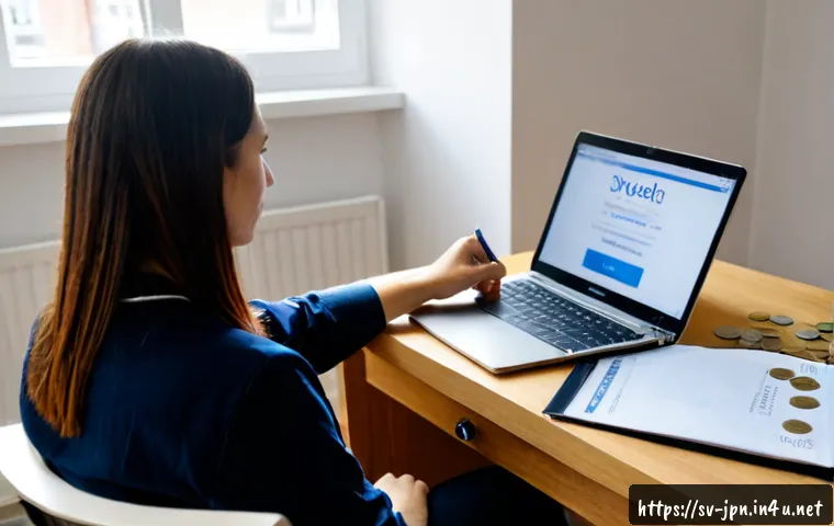 Home 17 JLPT 시험 응시료와 환불 정책 - Photorealistic Swedish university student seated at a clean desk in a bright Stockholm apartment, co...