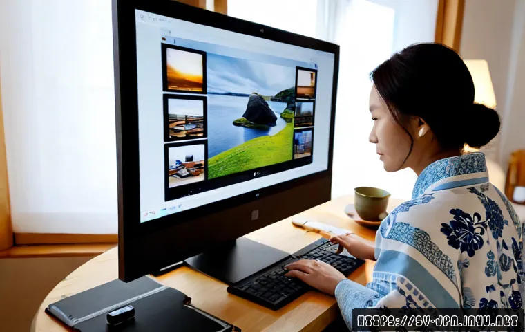 JLPT 취득 후 일본 문화 콘텐츠 제작 사례 - Photorealistic Swedish content creator in a bright Stockholm home studio, editing a documentary-styl...